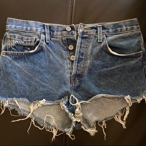 cute button up shorts